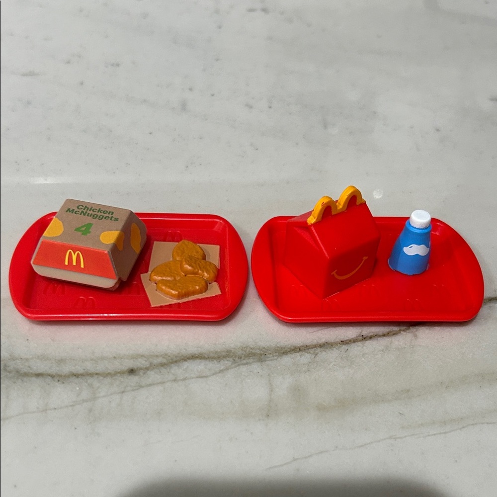 McDonald's Red Happy Meal Toy Miniature